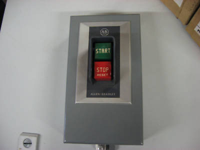 Allen bradley manual starter size 1 nema 12 3 phase