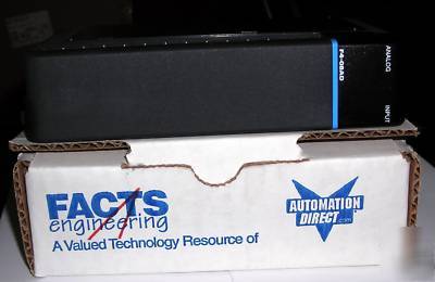Automation direct F4-08AD 8-channel analog input refurb