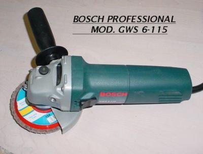 Bosch professional 220 volt angle grinder gws 6-115 