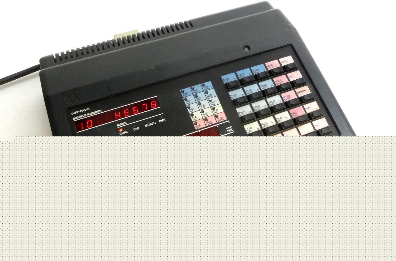 Creative computer application diff-pad ii data analyzer