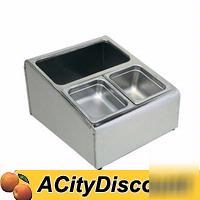 2EA update rolled edge condiment holders smallwares