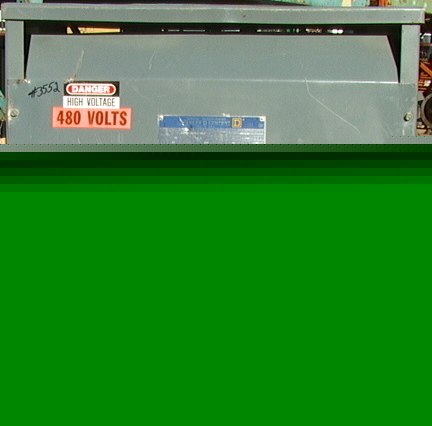 45 kva step-up transformer 208-->480/277 3-phase square