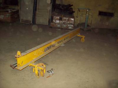 Bridge crane, beam 10 foot 6 inches