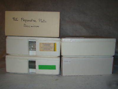 Chromatography plates assorted 75 pcs 