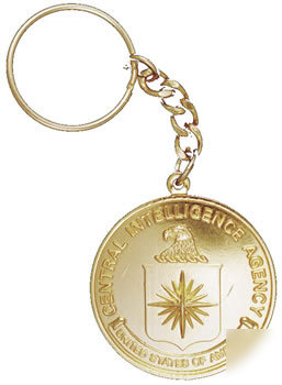Cia challenge coin key chain