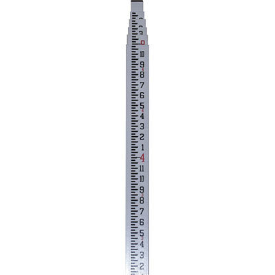 Fiberglass leveling rod 16'l ' and 8THS gradations