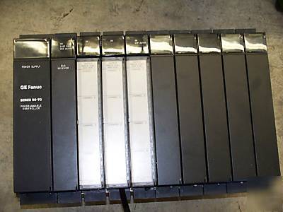 Ge fanuc programmable controller plc 4 modules 90-70