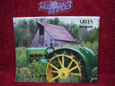 Green magazine featured tractor br/bo h& l sales 1997