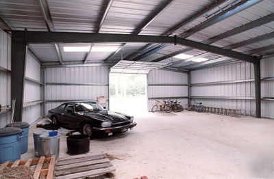 Steel factory mfg metal warehouse storage building 