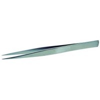Swiss-made tweezer, non-magnetic brass, style am 46-603