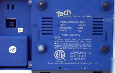 Tech america 80 watt digital soldering station msrp$169