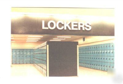 Water park / ski resort / american lockers