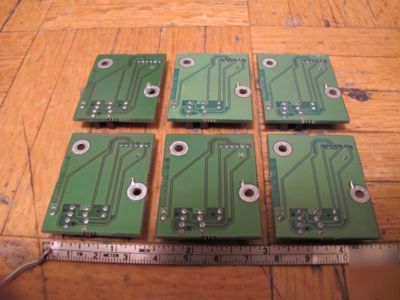 6 small opto sensor switch boards, cnc motor control 