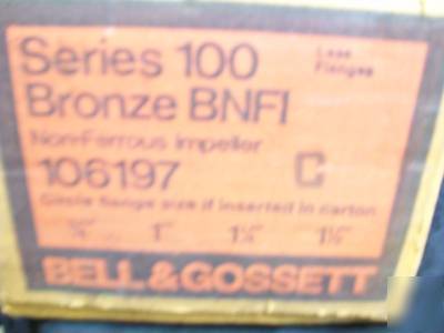 B&g bronze circulator pump