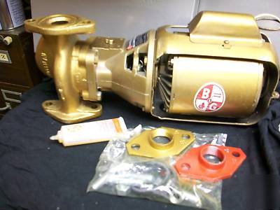 B&g bronze circulator pump