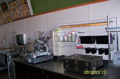 Complete sandwich shop equipment drastic reduced sale