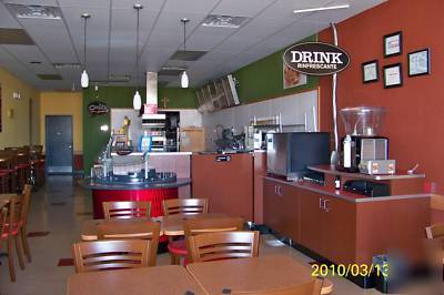 Complete sandwich shop equipment drastic reduced sale