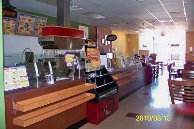 Complete sandwich shop equipment drastic reduced sale