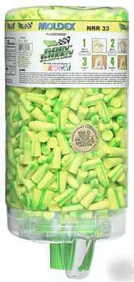 Moldex goin' green foam earplugs/ 500 per dispenser