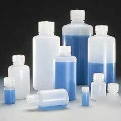 Nalge nunc boston round bottles, high-: 2002-0002