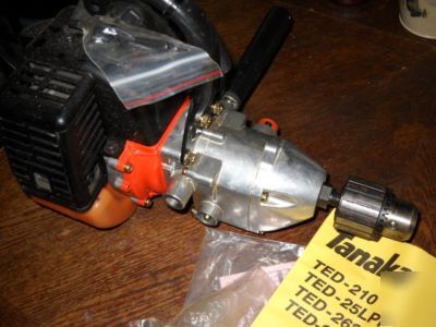 Never used tanaka ted 262R gas drill w 1/2 chuck
