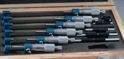 New 6 pc mti style micrometer set(0-6