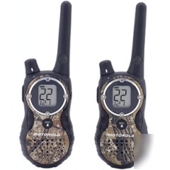 New motorola T8550RCAMO frs/gmrs talkabout 2-way radio