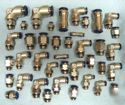 New stainless steel quick lock push to connect fittings