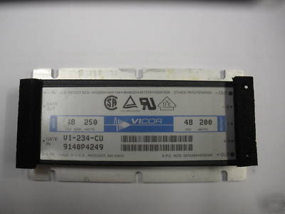New vicor vi-234-cu 48 vdc 250 watts to 48 200 