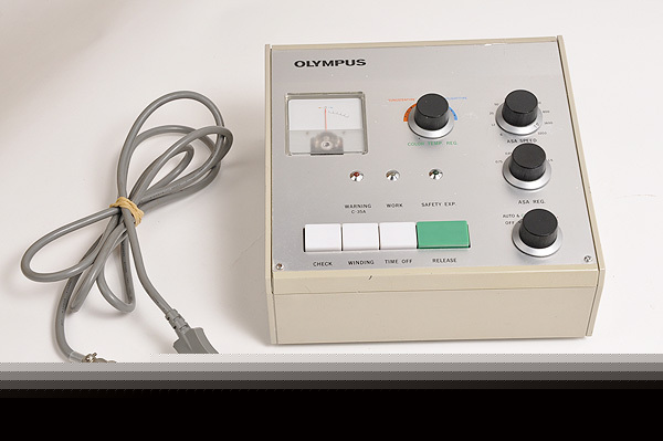 Olympus microscope camera shutter exposure controller