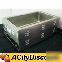 Stainless steel 12X20 full size electric food warmer