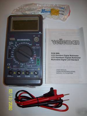 Velleman digital multimeter DVM890L