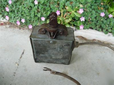 Vintage wico ek magnito hit & miss engine s/n 074163