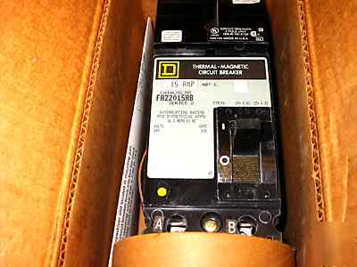 FA22015AB square d i line 15A 240V 2P breaker FA22015