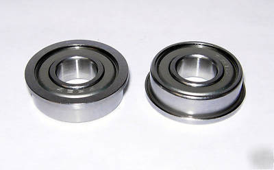 FR6-zz flanged R6 ball bearings, 3/8