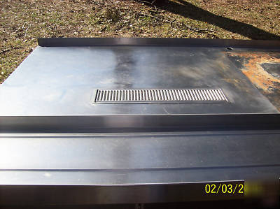 10' stainless self service soda fountain counter 
