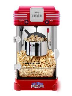 2.5 ounce table top retro style popcorn popper machine