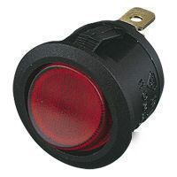 2 x dpst red switch illuminated rocker switches 10A