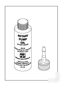 Aspirator rotary pump compressor oil gomco whip mix