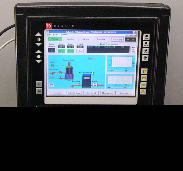 Dynapro ergotouch touch screen lcd industrial computer