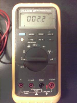 Fluke 87 industrial digital true rms meter