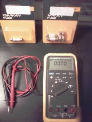 Fluke 87 industrial digital true rms meter