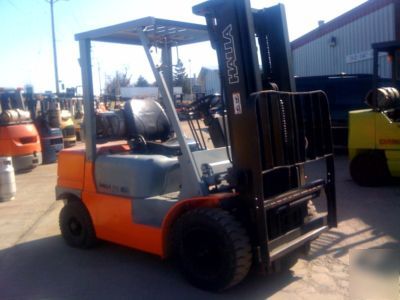 Halla pneumatic 5000 lb forklift fork lift lifttruck