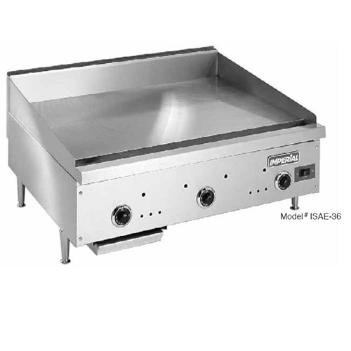 Imperial isae-36 griddle, countertop, gas, 36