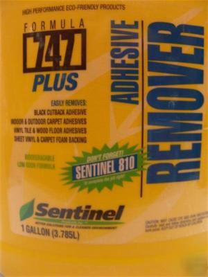 New 1 gallon sentinel 747 plus adhesive remover ( )