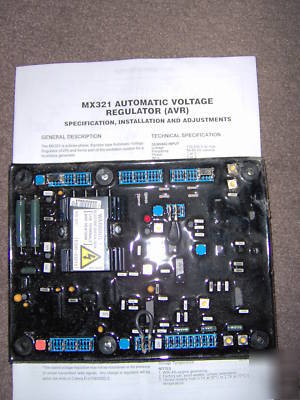 New age MX321 avr board stamford