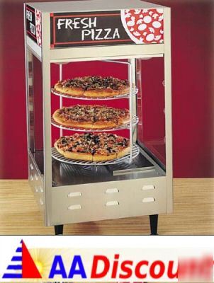 New nemco heated rotating 4TIER passthru display 6452 