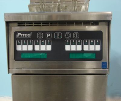 New pitco SGH50 single well deep fryer, ng