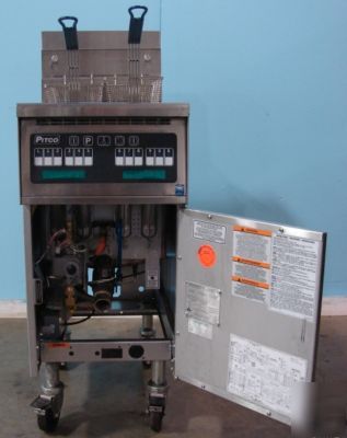New pitco SGH50 single well deep fryer, ng