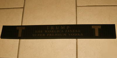 New trump vodka bar mat-brand -very rare 